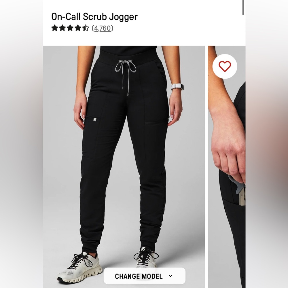 Fabletics Scrub Pants